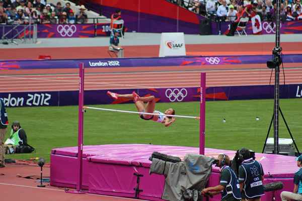 Regras oficiais para o salto em altura olímpico