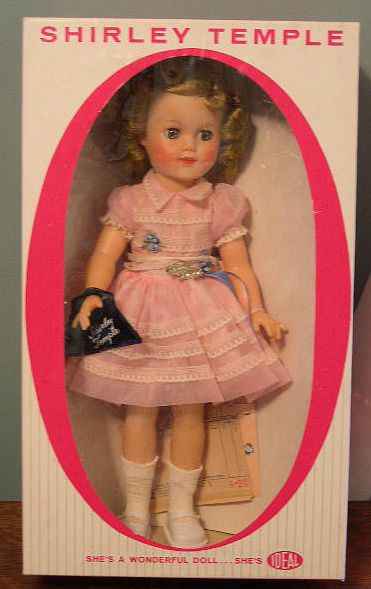 Prisene realiserte Shirley Temple Dolls