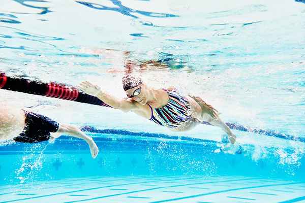 Entrenamiento de natación de recuperación