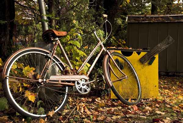 Réutiliser et recycler les moyens d'utiliser vos anciens tubes et pneus à vélo