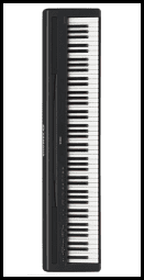 Überprüfung des digitalen Klaviers Yamaha P95