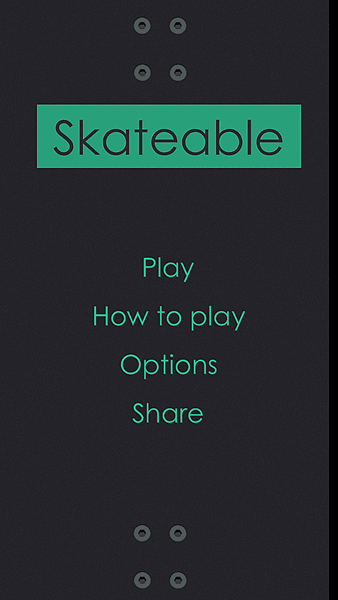 Skatbar app lager telefonen til et skateboard