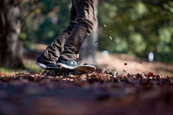 Instruções de poderes de skate