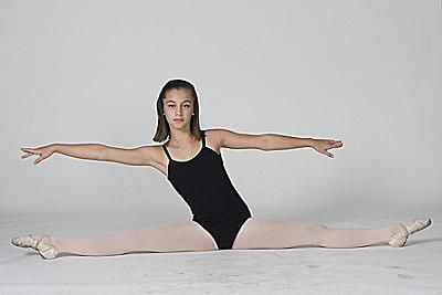 Straddle Stretch Rotine para divisões