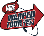 As bandas programadas para tocar a turnê de Warped Full Vans