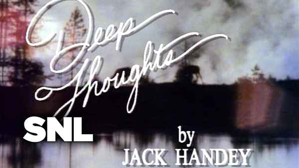 Die offizielle Website Deep Thoughts by Jack Handy