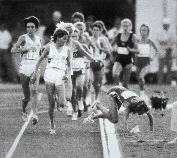 La distance olympique à distance de controverse de 1984