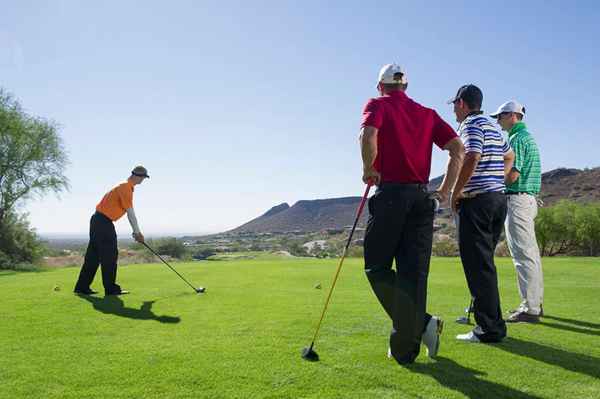 El torneo de golf de Scramble de Texas