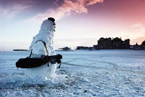 Was ist ein Schneemann im Golf?