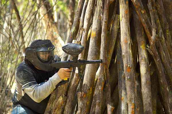 O que esperar quando você joga paintball pela primeira vez